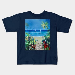 Path To The Beach 11 Kids T-Shirt